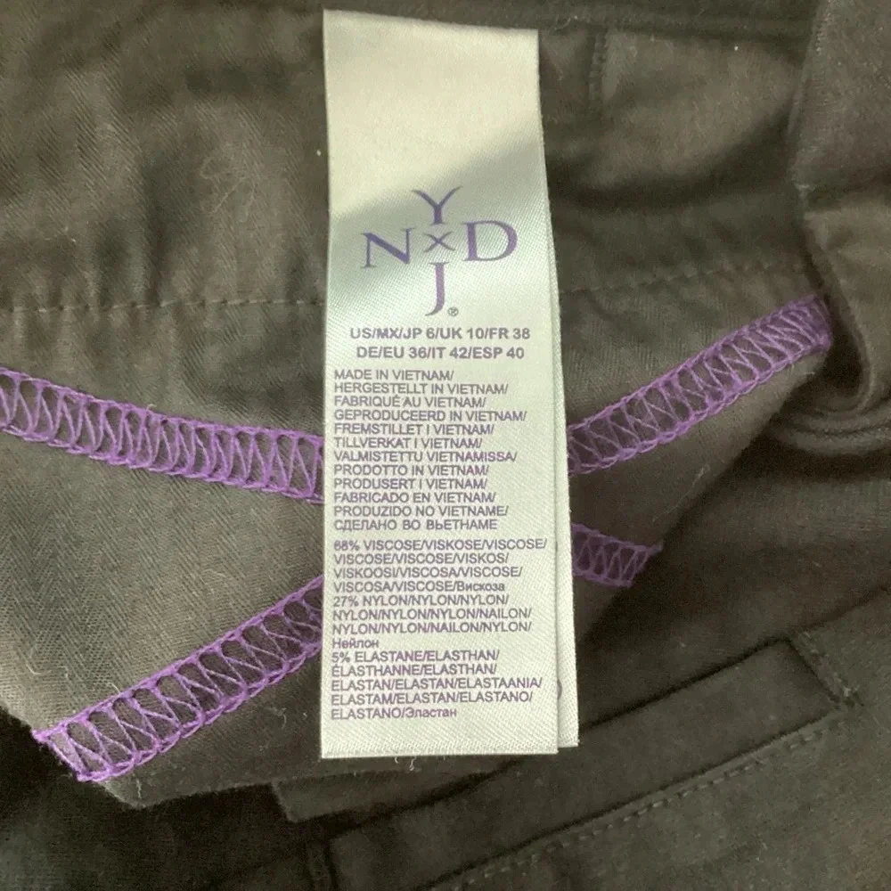 NYDJ Michelle Stretch Ponte Trousers Size 6